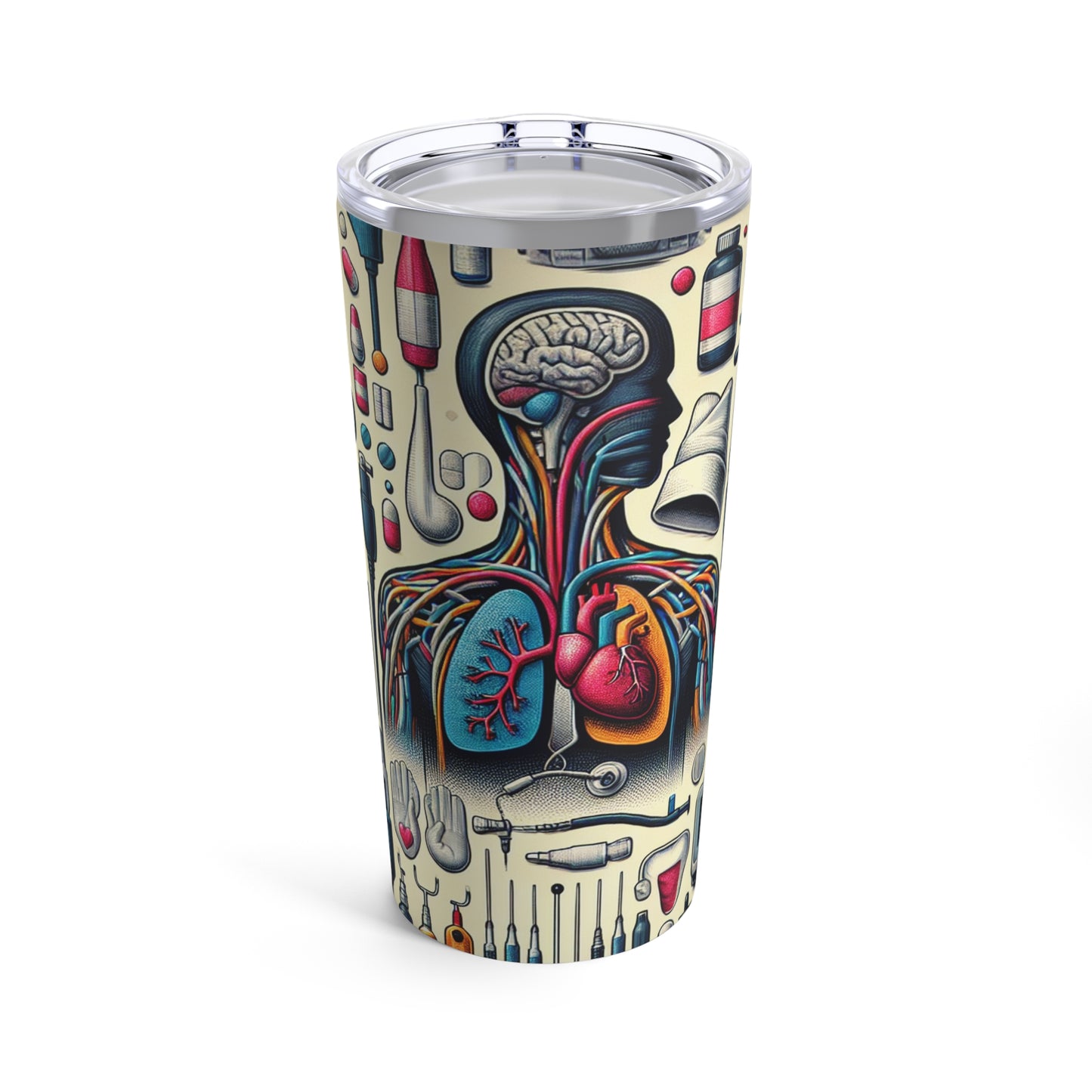 Human Anatomy Tumbler 20oz