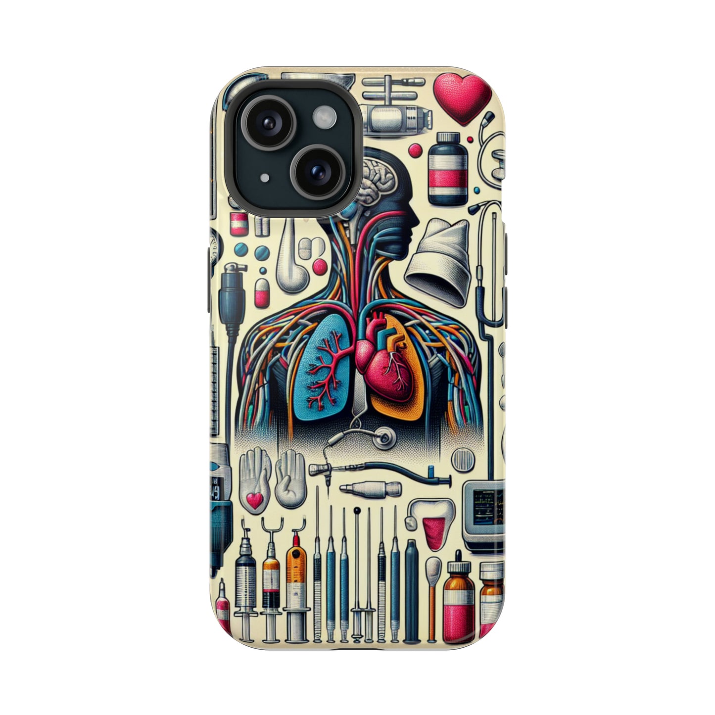 Human Anatomy Phone Case