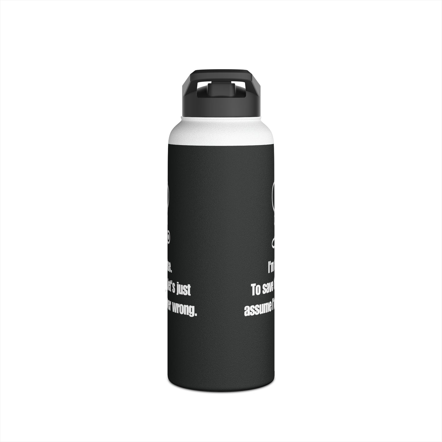 I'm a Nurse - Never Wrong Stainless Steel Water Bottle