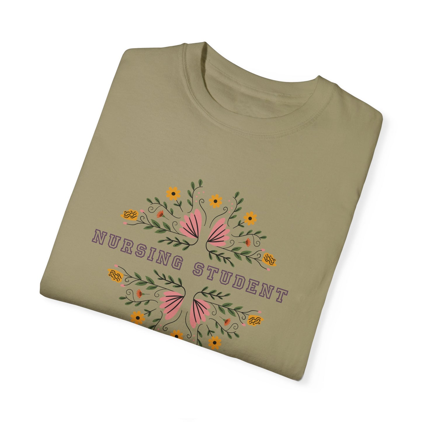 Nursing Student Shirt Nursing Week Gift | Floral Butterfly Design