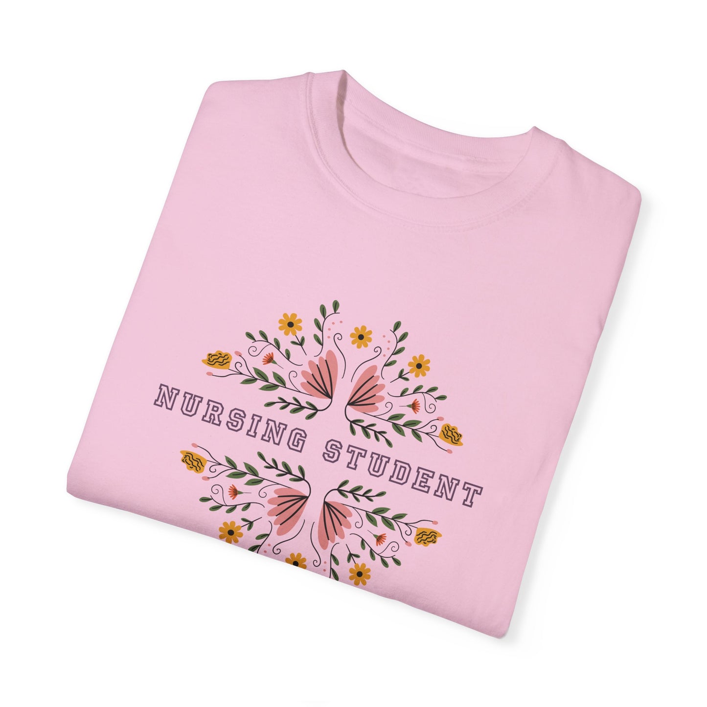 Nursing Student Shirt Nursing Week Gift | Floral Butterfly Design