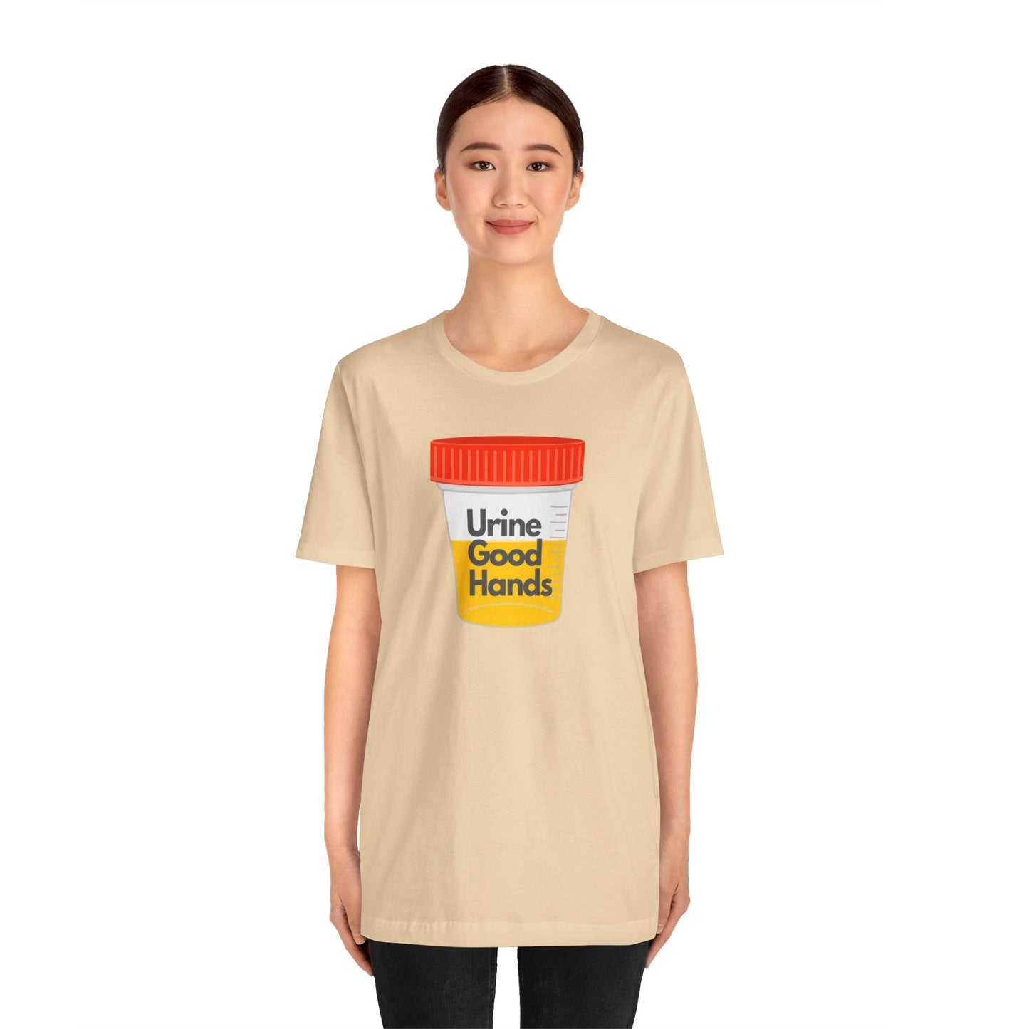 Urine Good Hands Funny Nursing Shirt - Hilarious Gift for Healthcare Heroes