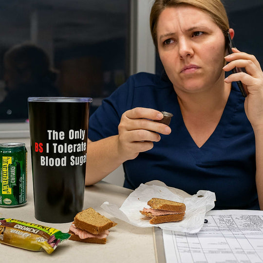 🩸 The Only BS I Tolerate Is Blood Sugar | Nurse Tumbler 20oz