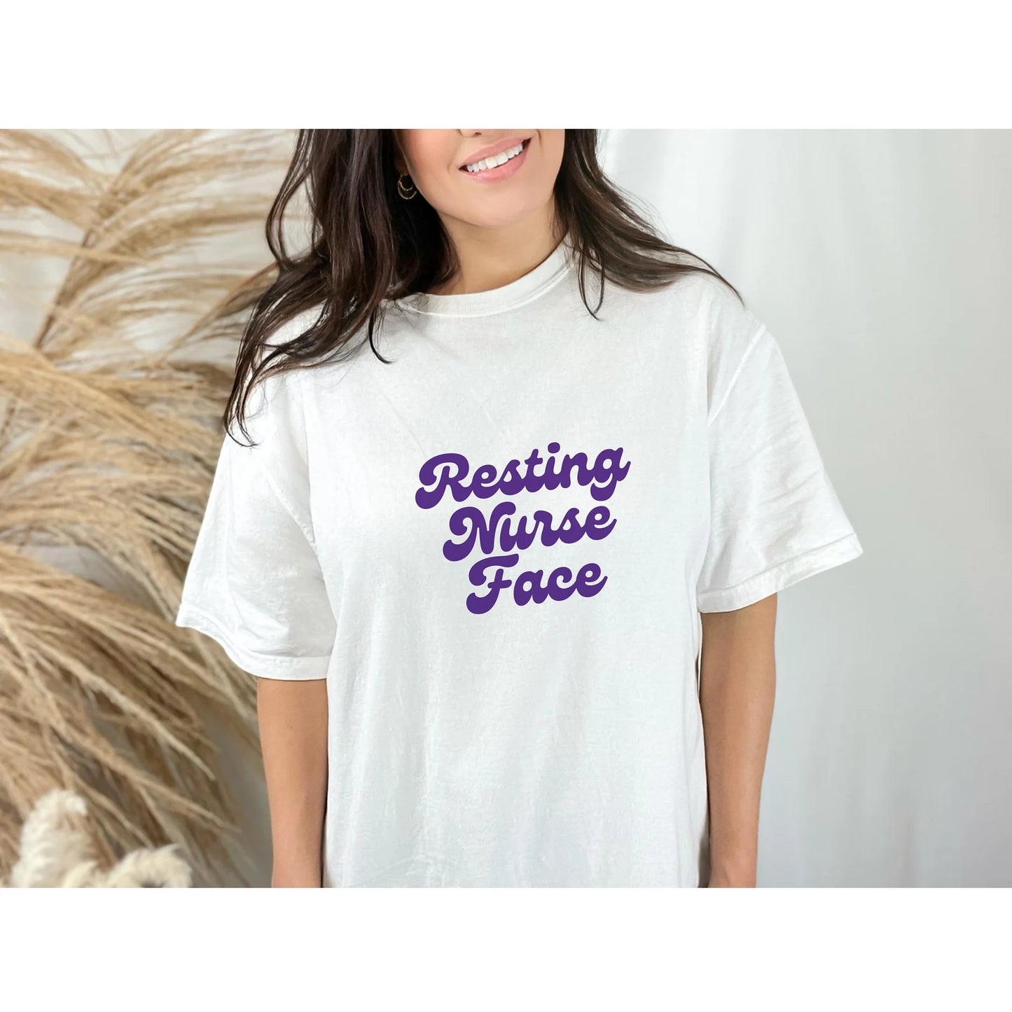 👩‍⚕️😐 “Resting Nurse Face” T-Shirt 👩‍⚕️😂