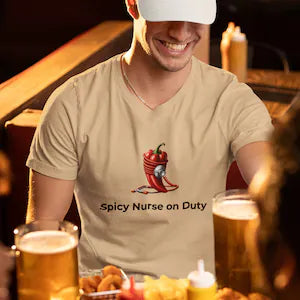 Spicy Nurse on Duty T-Shirt