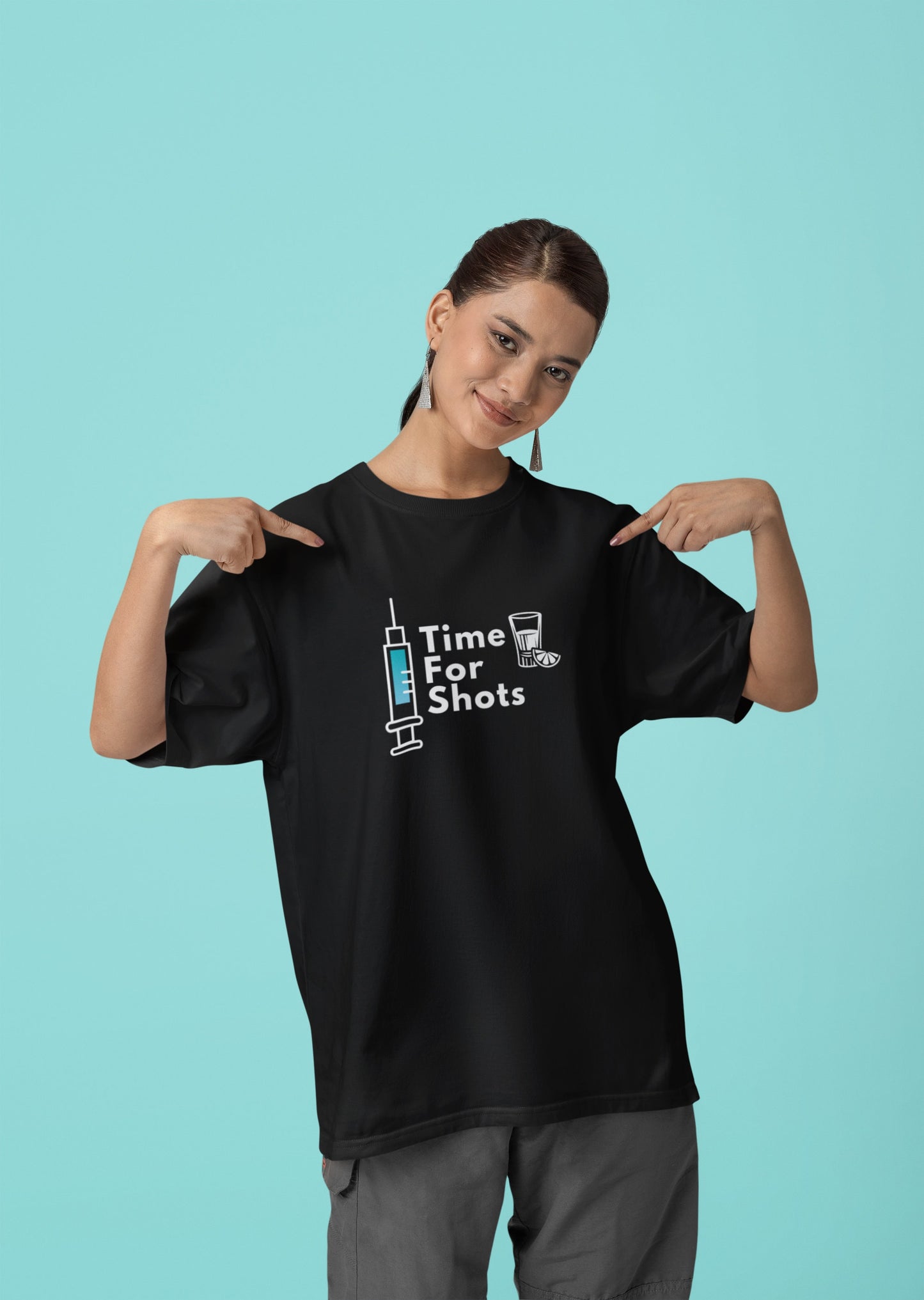 Time for Shots | Funny Nurse Shirt | Tequila & Medicine