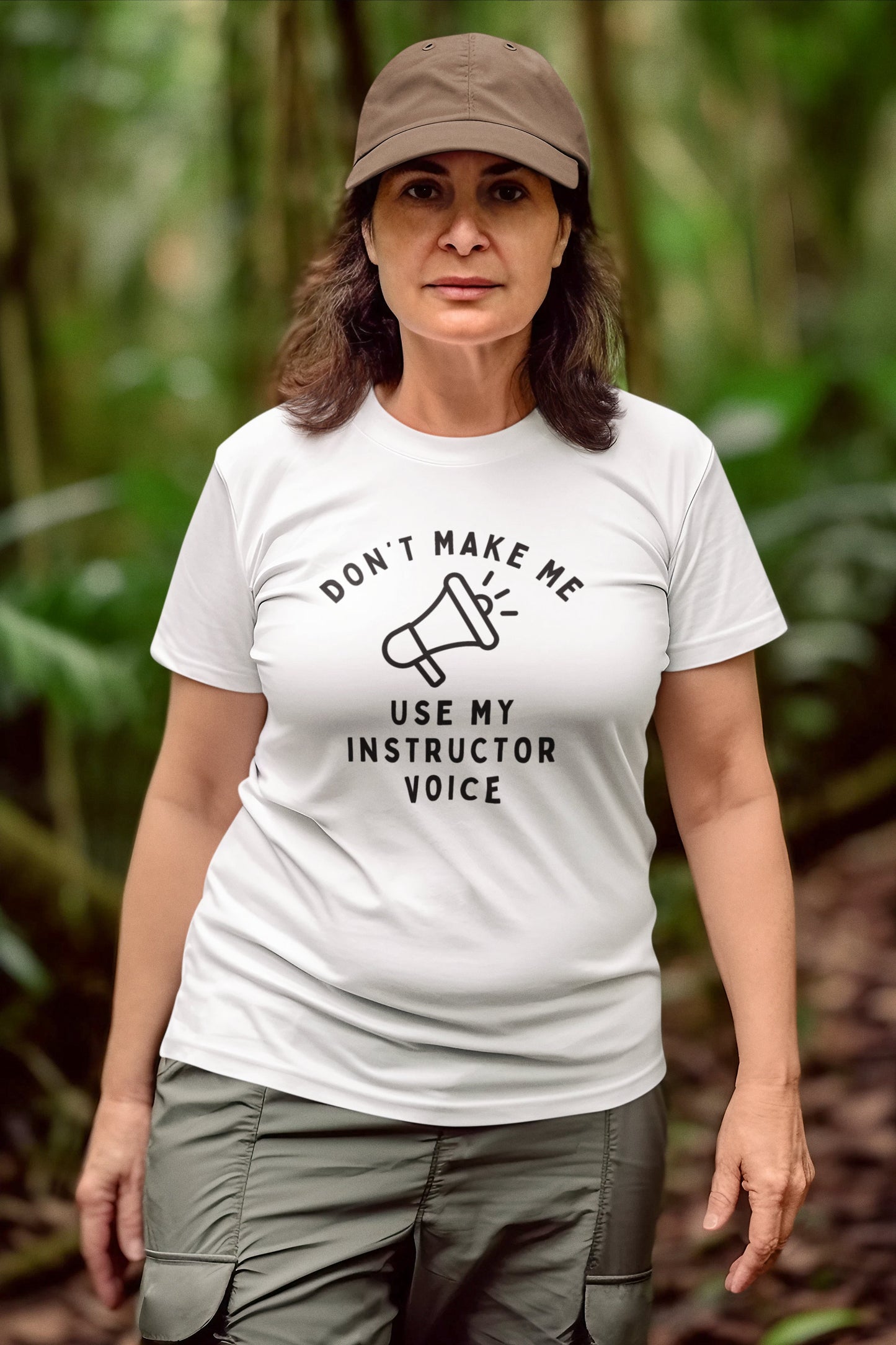 Don't Make Me Use My Instructor Voice" Shirt