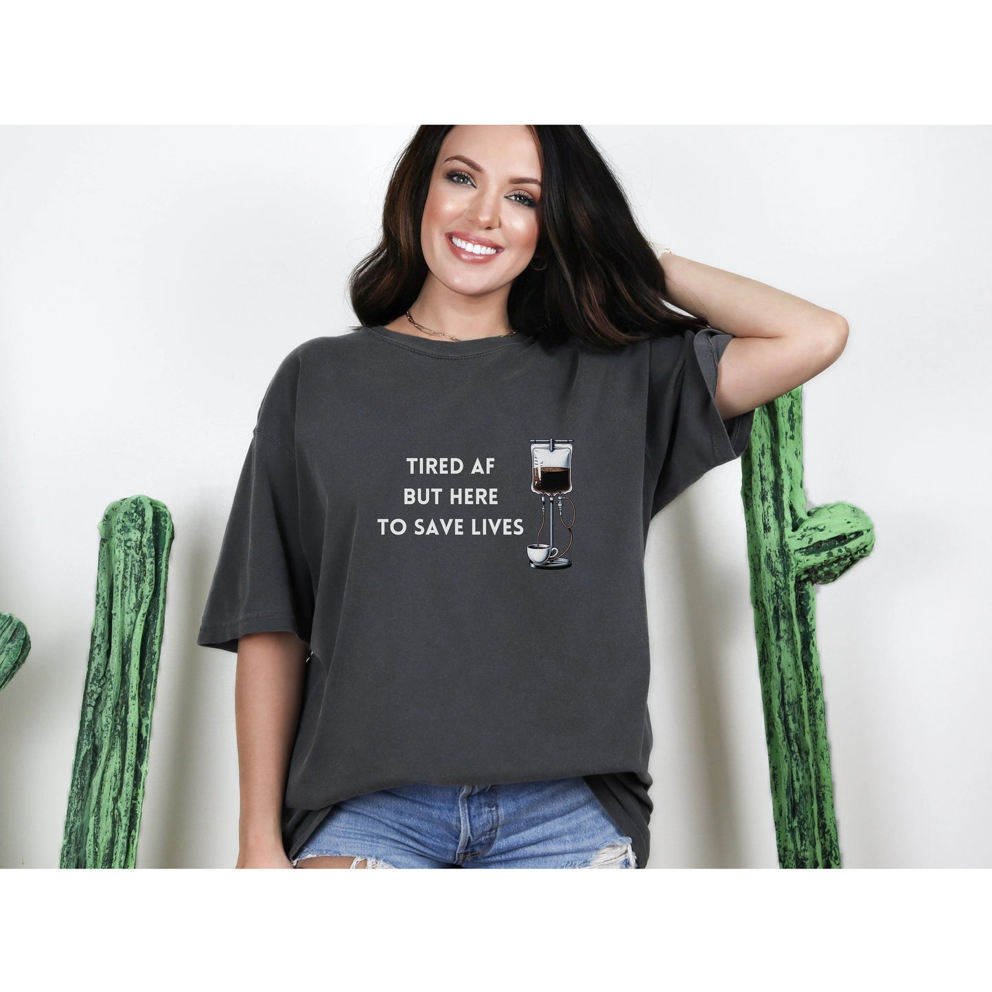 Nightshift Nurse Shirt | Coffee IV Humor | ICU, ER Nurse Must-Have Gift