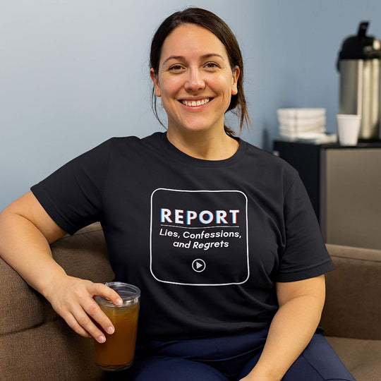 💬 REPORT Button = TED Talk | Nurse Sarcasm Tee